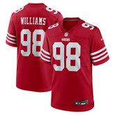 San Francisco 49ers Mykel Williams 2025 NFL Draft First Round Pick Game Jersey | NFL Sale