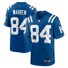 Indianapolis Colts Tyler Warren 2025 NFL Draft First Round Pick Game Jersey | NFL Discount