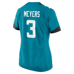 Jacksonville Jaguars Jakobi Meyers Women's Team Game Jersey | NFL New