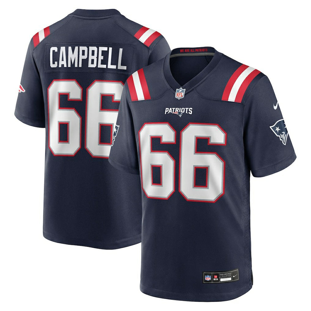New England Patriots Will Campbell 2025 NFL Draft First Round Pick Game Jersey | NFL Online