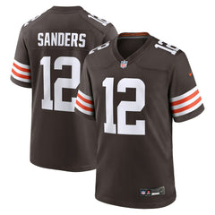 Cleveland Browns Shedeur Sanders 2025 NFL Draft Game Jersey | NFL New