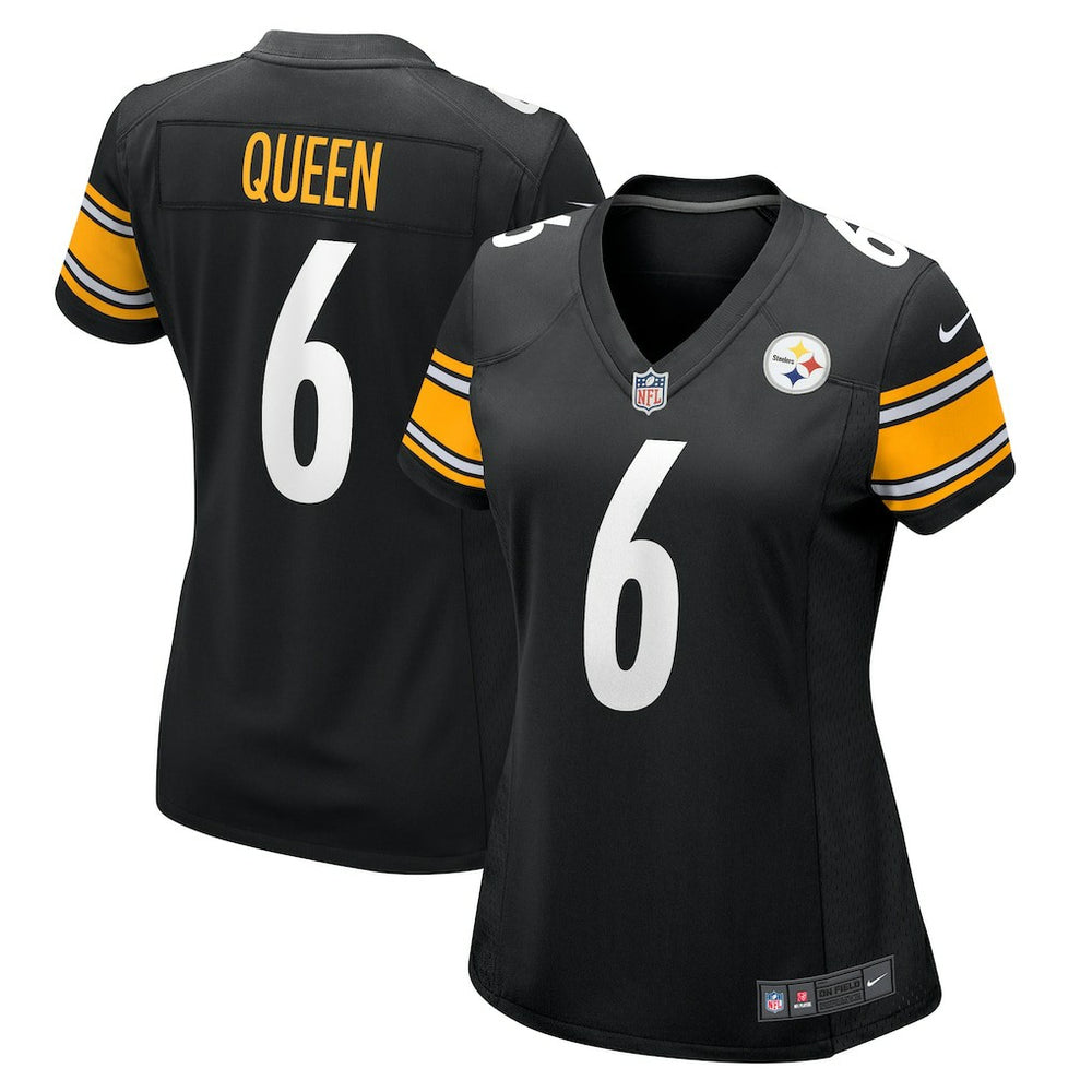 Pittsburgh Steelers Patrick Queen Women's Game Player Jersey | NFL Discount