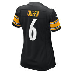 Pittsburgh Steelers Patrick Queen Women's Game Player Jersey | NFL Discount