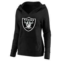 Las Vegas Raiders Maxx Crosby Women's Plus Size Player Name & Number V-Neck Pullover Hoodie | NFL On sale