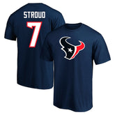 Houston Texans C.J. Stroud Big & Tall Player Name & Number T-Shirt | NFL Discount
