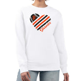 San Francisco Giants G-III 4Her by Carl Banks Women's Heart Logo Fleece Pullover Sweatshirt - MLB Pullover