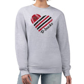 Arizona Diamondbacks G-III 4Her by Carl Banks Women's Heart Logo Fleece Pullover Sweatshirt - MLB Pullover