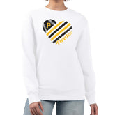 Pittsburgh Pirates G-III 4Her by Carl Banks Women's Heart Logo Fleece Pullover Sweatshirt - MLB Pullover