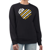 San Diego Padres G-III 4Her by Carl Banks Women's Heart Logo Fleece Pullover Sweatshirt - MLB Pullover