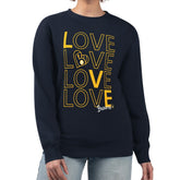 Milwaukee Brewers G-III 4Her by Carl Banks Women's Love Team Logo Fleece Pullover Sweatshirt - MLB Pullover