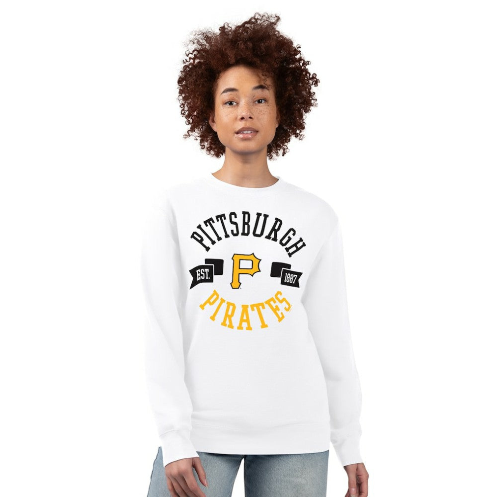Pittsburgh Pirates G-III 4Her by Carl Banks Women's Team Logo Fleece Pullover Sweatshirt - MLB Pullover