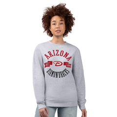 Arizona Diamondbacks G-III 4Her by Carl Banks Women's Team Logo Fleece Pullover Sweatshirt - MLB Pullover
