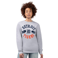 Detroit Tigers G-III 4Her by Carl Banks Women's Team Logo Fleece Pullover Sweatshirt - MLB Pullover