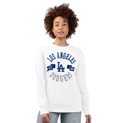 Los Angeles Dodgers G-III 4Her by Carl Banks Women's Team Logo Fleece Pullover Sweatshirt - MLB Pullover