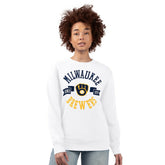Milwaukee Brewers G-III 4Her by Carl Banks Women's Team Logo Fleece Pullover Sweatshirt - MLB Pullover