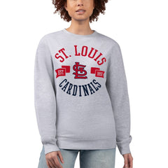 St. Louis Cardinals G-III 4Her by Carl Banks Women's Team Logo Fleece Pullover Sweatshirt - MLB Pullover