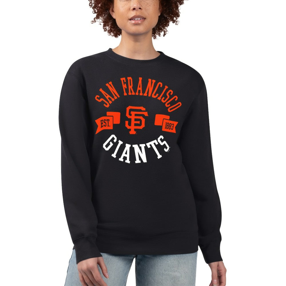 San Francisco Giants G-III 4Her by Carl Banks Women's Team Logo Fleece Pullover Sweatshirt - MLB Pullover