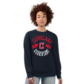 Cleveland Guardians G-III 4Her by Carl Banks Women's Team Logo Fleece Pullover Sweatshirt - MLB Pullover