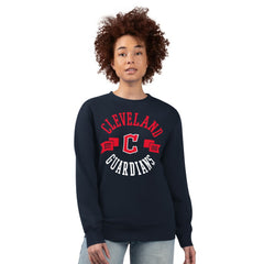 Cleveland Guardians G-III 4Her by Carl Banks Women's Team Logo Fleece Pullover Sweatshirt - MLB Pullover