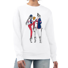 Chicago Cubs G-III 4Her by Carl Banks Women's Baseball Girls Fleece Pullover Sweatshirt - MLB Pullover