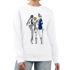 New York Yankees G-III 4Her by Carl Banks Women's Baseball Girls Fleece Pullover Sweatshirt - MLB Pullover