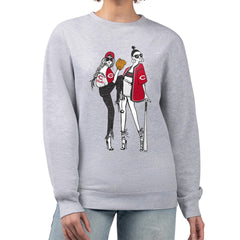 Cincinnati Reds G-III 4Her by Carl Banks Women's Baseball Girls Fleece Pullover Sweatshirt - MLB Pullover