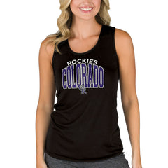 Colorado Rockies Concepts Sport Women's Marathon Racerback Tank Top - MLB Tanks