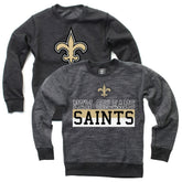 New Orleans Saints Wes & Willy Youth Reversible Fleece Pullover Sweatshirt | NFL On sale