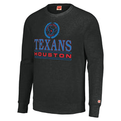 Houston Texans Homage Unisex Color Rush Crest Tri-Blend Pullover Sweatshirt | NFL Discount