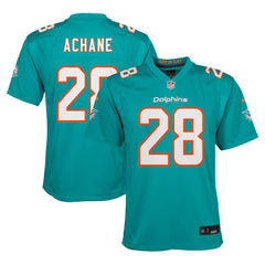 Miami Dolphins De’Von Achane Youth Game Jersey | NFL Outlet