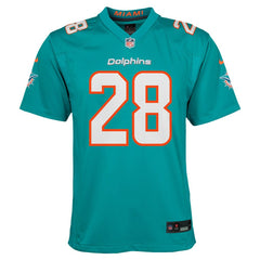 Miami Dolphins De’Von Achane Youth Game Jersey | NFL Outlet