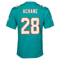 Miami Dolphins De’Von Achane Youth Game Jersey | NFL Outlet