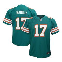 Miami Dolphins Jaylen Waddle Youth Game Jersey | NFL New