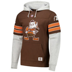 Cleveland Browns '47 Throwback Double Header Blitz Cornerback Hoodie | NFL Near me