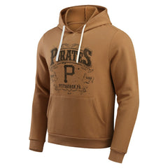 Pittsburgh Pirates Darius Rucker Collection by Fanatics Camp Fleece Pullover Hoodie - MLB Hoodies