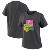 Seattle Mariners WEAR by Erin Andrews Women's Domestic Box Color Boyfriend T-Shirt - MLB T-shirts