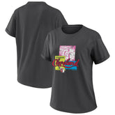 Cleveland Guardians WEAR by Erin Andrews Women's Domestic Box Color Boyfriend T-Shirt - MLB T-shirts