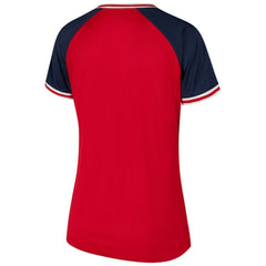 St. Louis Cardinals Profile Women's Plus Size Crossover V-Neck T-Shirt - MLB T-shirts