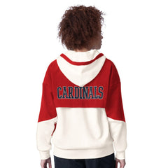 St. Louis Cardinals Starter Women's Scrimmage Full-Zip Hoodie - MLB Hoodies