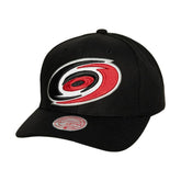 Carolina Hurricanes Mitchell & Ness Core Team Ground Pro Adjustable Hat - NHL Hats