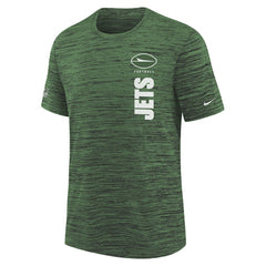 New York Jets Youth Sideline Velocity Performance T-Shirt | NFL Online