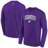 Purple Sacramento Kings Youth Hardwood Classics Long Sleeve T-Shirt | NBA