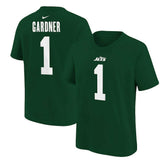 New York Jets Ahmad Sauce Gardner Youth Player Name & Number T-Shirt | NFL New