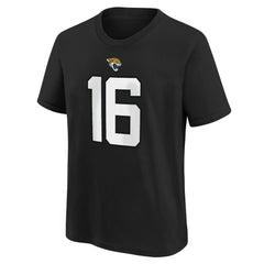 Jacksonville Jaguars Trevor Lawrence Youth Player Name & Number T-Shirt | NFL Outlet