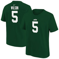 New York Jets Garrett Wilson Youth Player Name & Number T-Shirt | NFL New