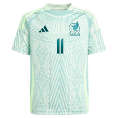 Santiago Giménez Mexico National Team Youth 2024 Away Replica Player Jersey