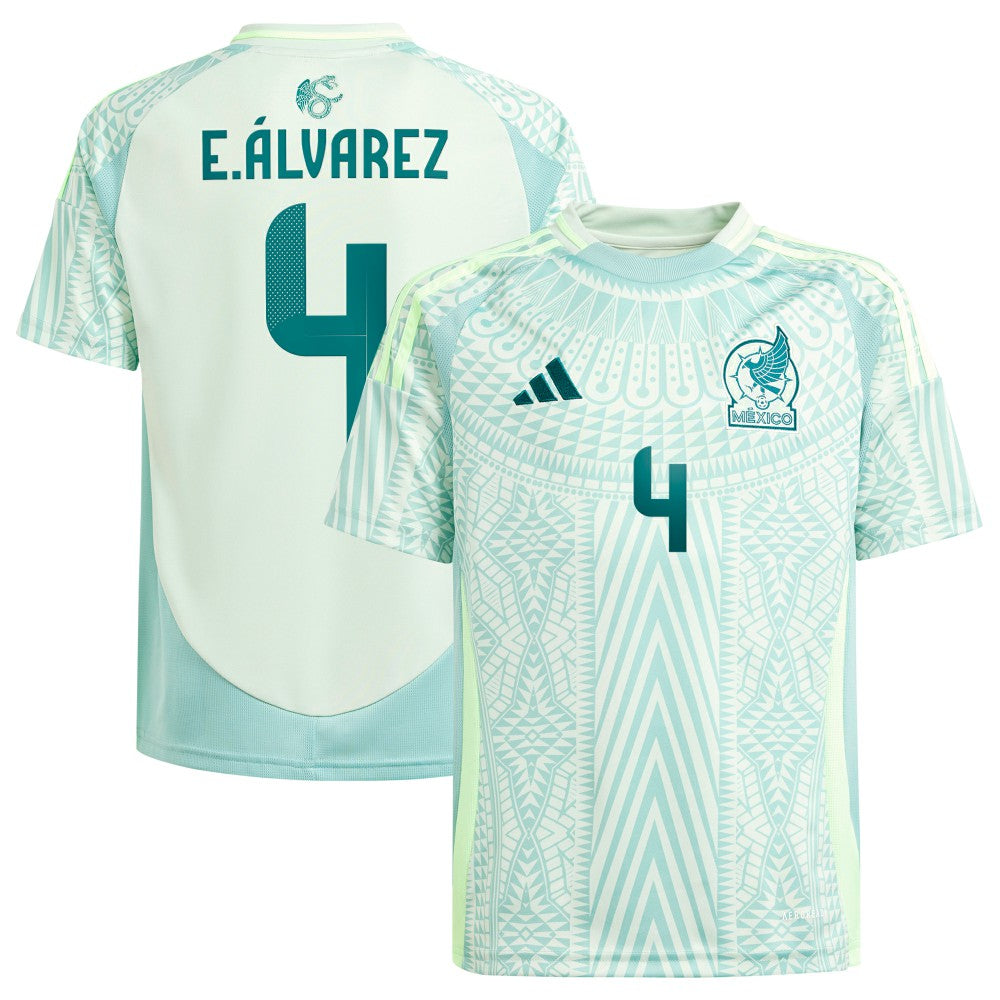 Edson Alvarez Mexico National Team Youth 2024 Away Replica Player Jersey