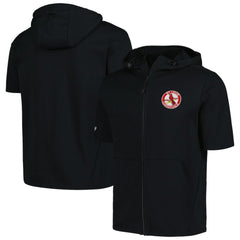 St. Louis Cardinals Levelwear Recruit Short Sleeve Full-Zip Hoodie - MLB Hoodies
