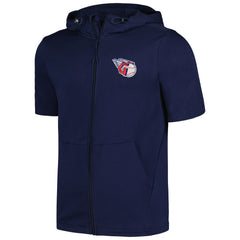 Cleveland Guardians Levelwear Recruit Short Sleeve Full-Zip Hoodie - MLB Hoodies