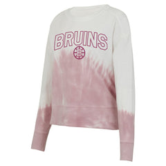 Boston Bruins Concepts Sport Women's Orchard Tie-Dye Long Sleeve Top - NHL